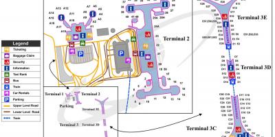 בייג ' ינג international airport terminal 3 מפה