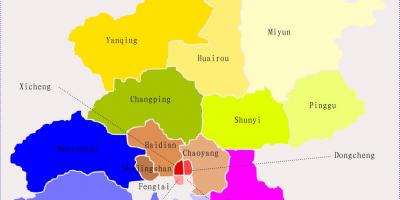בייג ' ינג סין מפה
