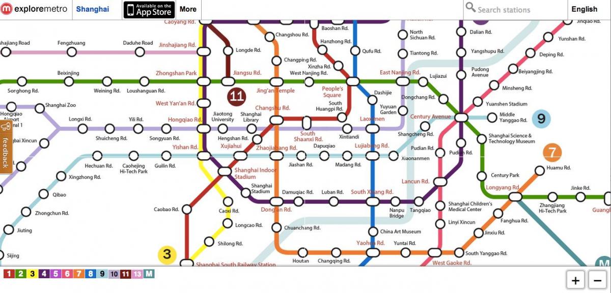 לחקור את מפת הרכבת התחתית של בייג ' ינג
